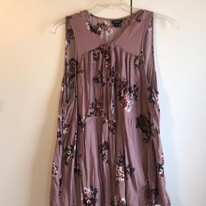 Torrid floral tie blouse SZ 4